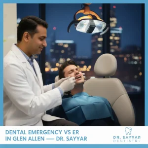 Dental Emergency or ER? Where Glen Allen Residents Should Go When in Pain