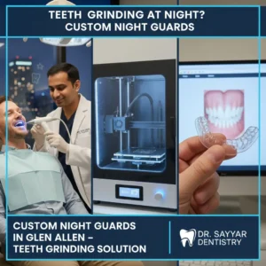 Teeth Grinding at Night? How Glen Allen Dentists Create Custom Night Guards