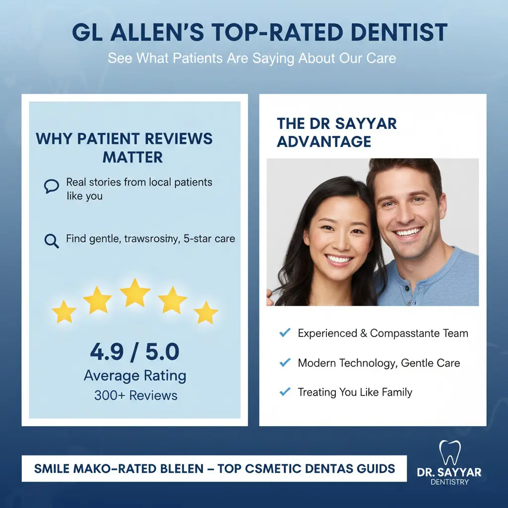 Glen Allen’s Top-Rated Dentists: Using Patient Reviews to Find the Right Care