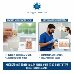 Knocked-Out Tooth Guide: How Glen Allen Residents Should Handle Dental Trauma