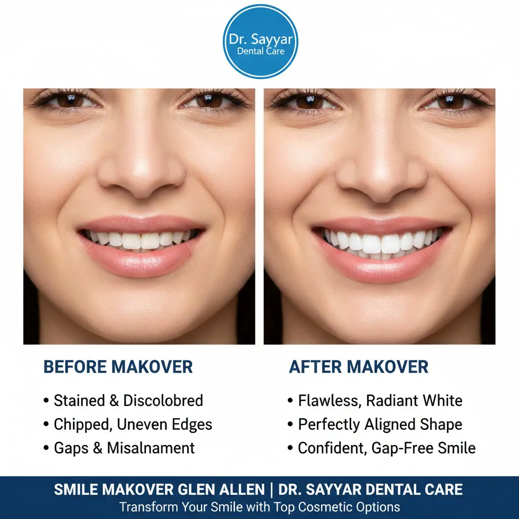 Smile Makeovers in Glen Allen: Top Cosmetic Dentistry Options for a Confident Smile