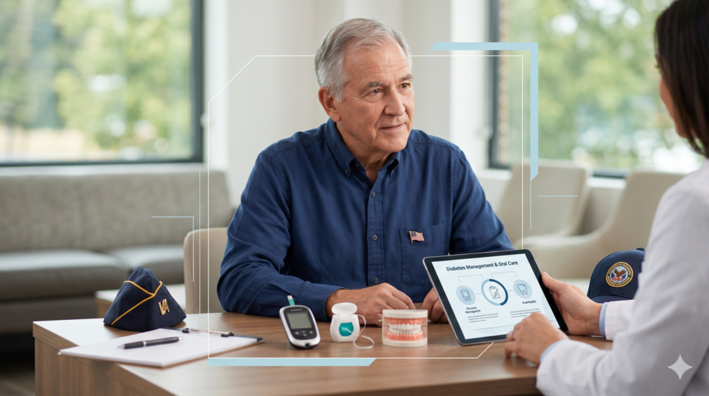 Diabetes & Gum Disease: Petersburg & Glen Allen Veterans’ Oral Health